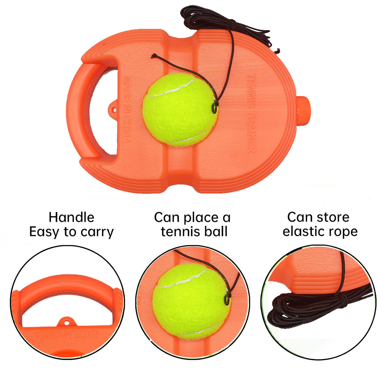 Solo Tennis and Cricket Trainer Without racket