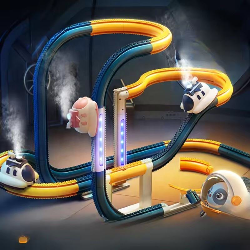 Electric Spray Space Ship Track