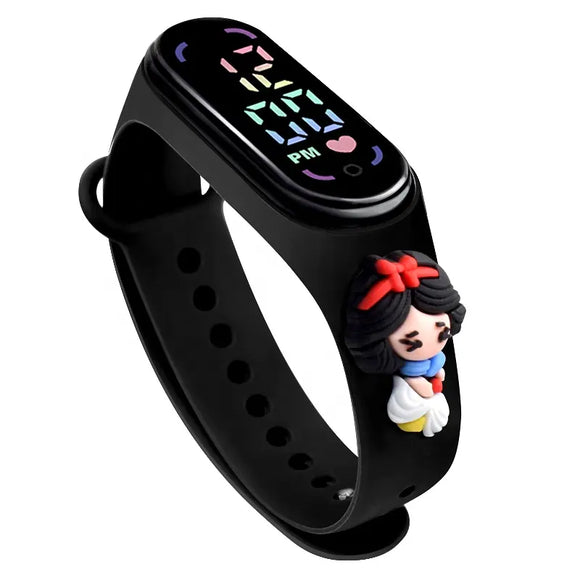KIDS LED WATCH BLACK Doll
