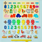 4 IN1 Kids Multi-Color Magnetic Fishing Board Game