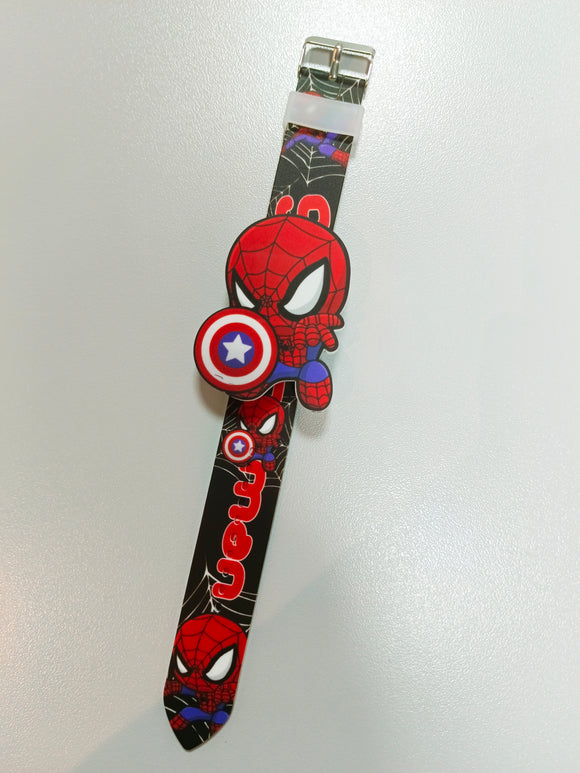 ELEGANT WRIST WATCH FOR KIDS Spiderman