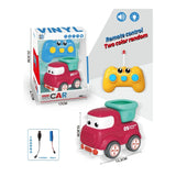 Vinyl Remote Control Car Yellow