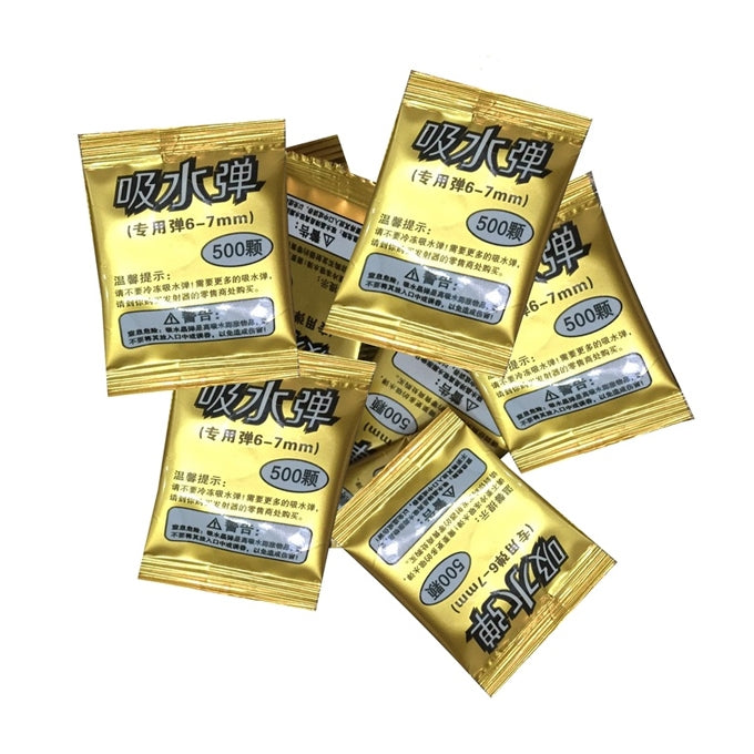 500 pcs crystal water bullet pack