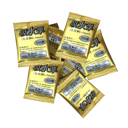 500 pcs crystal water bullet pack