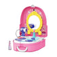 Little Beauty kit Toy, Beauty Set with Storage Backpack