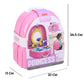 Little Beauty kit Toy, Beauty Set with Storage Backpack