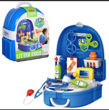 Little doctor kit Toy, Doctor Set with Storage Backpack