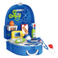 Little doctor kit Toy, Doctor Set with Storage Backpack