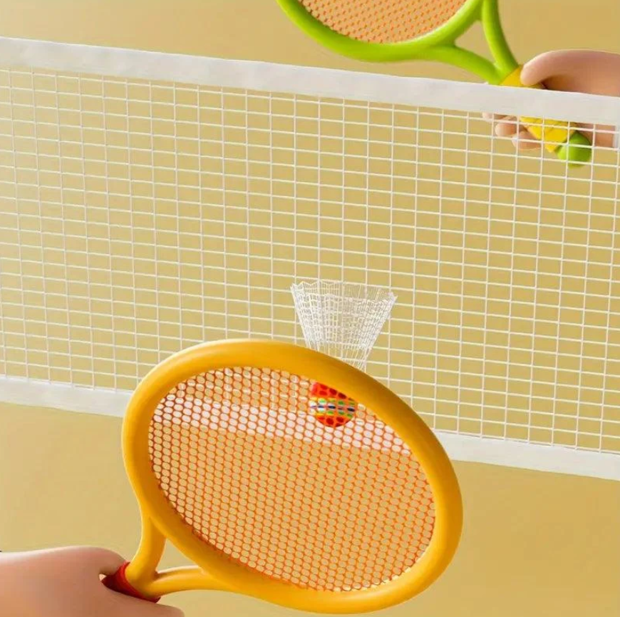 Kids Badminton & Tennis Racket Set