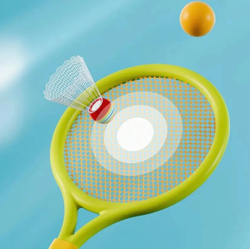 Kids Badminton & Tennis Racket Set