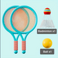 Kids Badminton & Tennis Racket Set