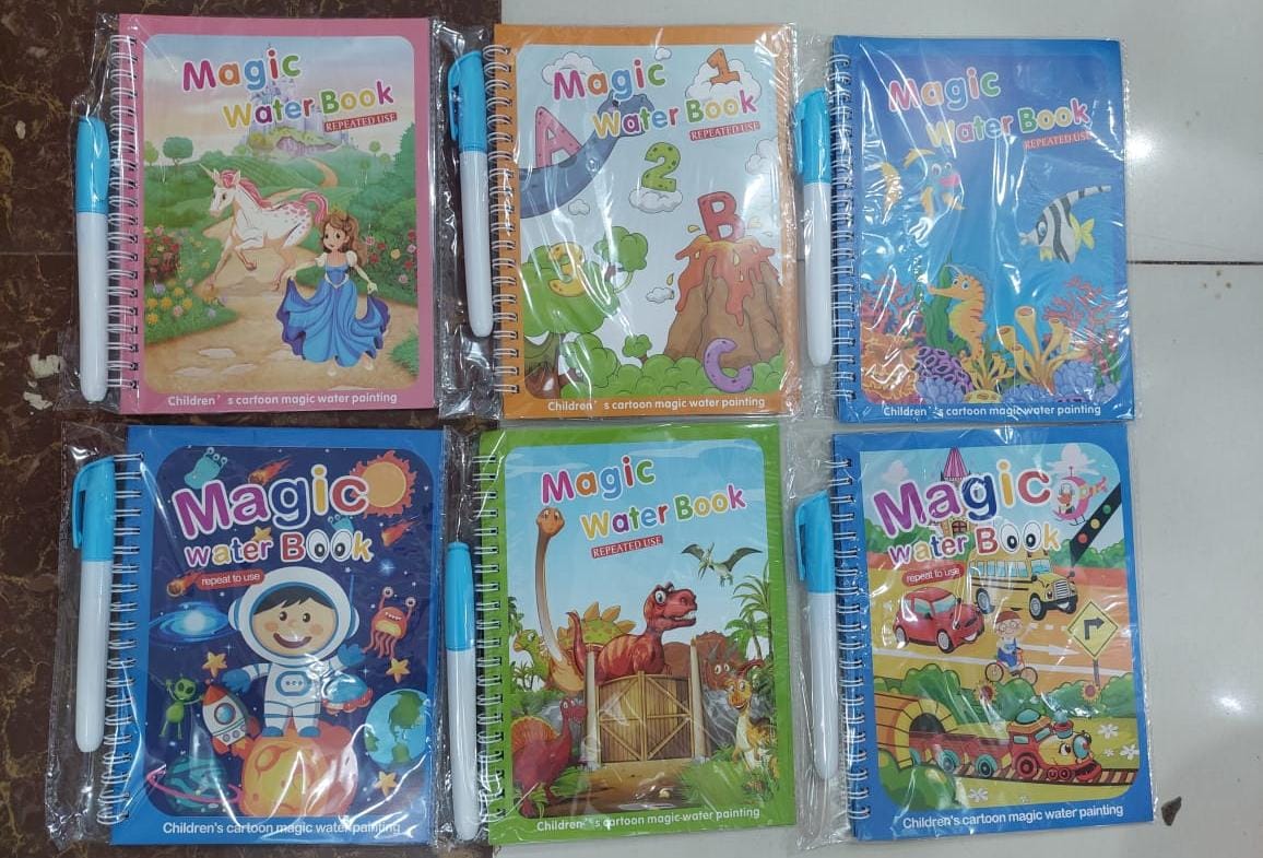 Pack of 4 Magic Water Books