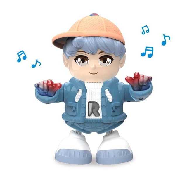 Electric Dancing Boy With Lights & Music Toy For Kids