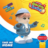 Electric Dancing Boy With Lights & Music Toy For Kids
