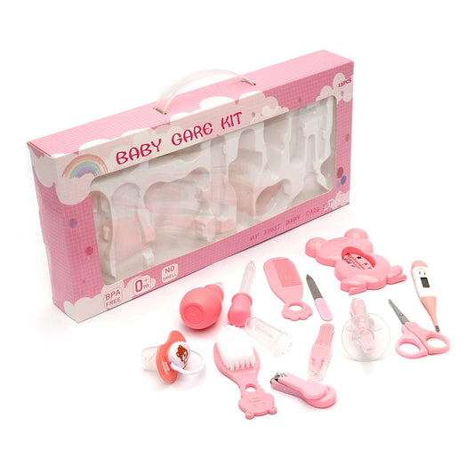Baby Care Kit – 13 Pcs (Pink)