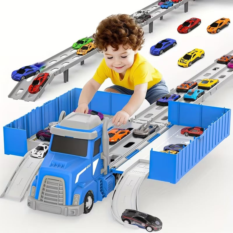 Amorphosis Container Truck with Folding Race Track