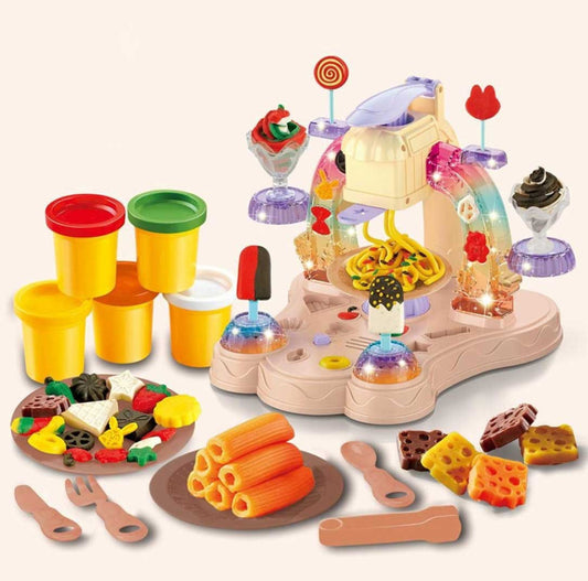 Color Mud Ice Cream Music Machine Play Set