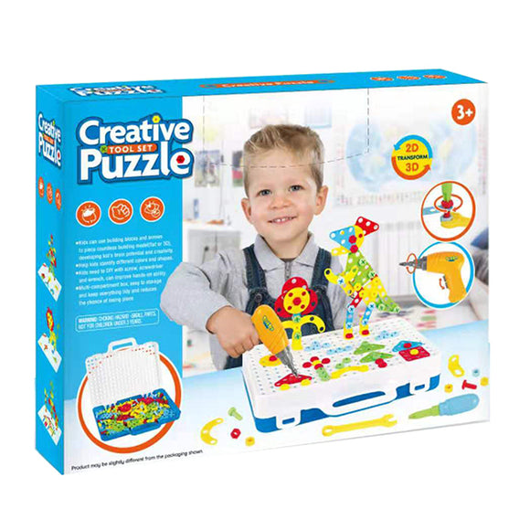 Creative Tool Kit (With Battery Operated Drill)
