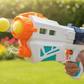 Magic Blaster Toy Gun with Soft Foam Balls, Bullets, Bowling Pins & Water Spray for Kids