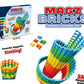 Magz-Bricks 60 Piece Magnetic Building Set, Magnetic Building Blocks