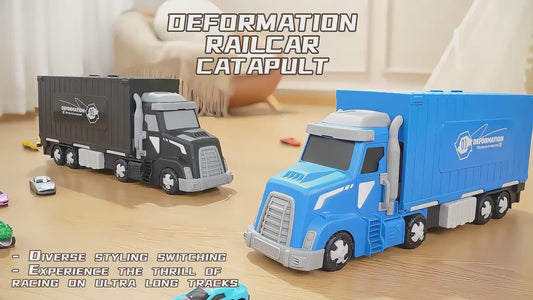 Amorphosis Container Truck with Folding Race Track