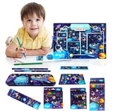 Space Theme Stationery Kit – 41 Pcs 🚀✨