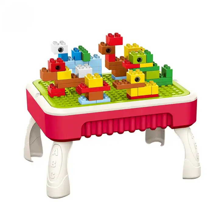 🧱 Blocks Creative Table – 50 PCS DIY Learning Table