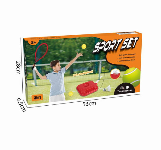 Kids 3-in-1 Sports Set (Tennis Games)