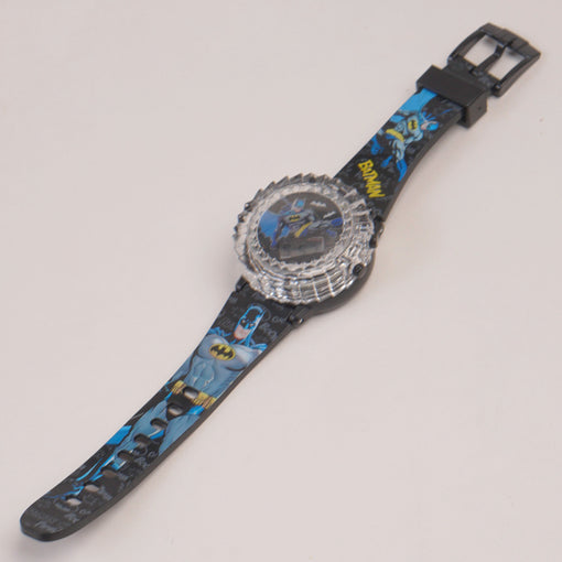 Kids Character Spinner Digital Watch Black