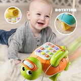 🐢 Turtle Shape Baby Pull Toy Phone 🐢