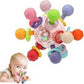 Huanger Teething and Sensory Rattle Toy