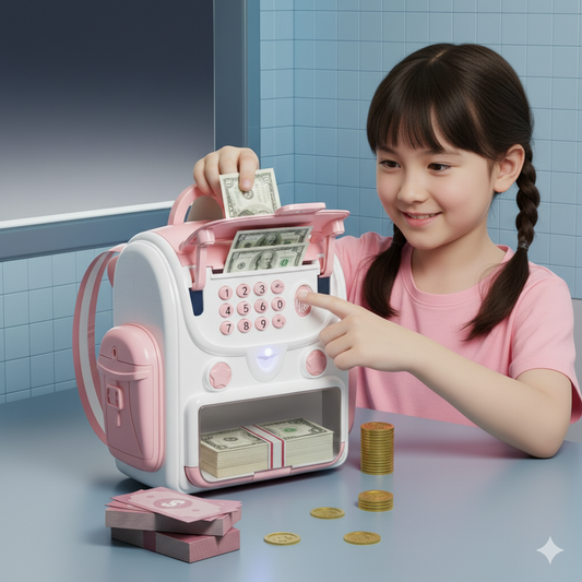 Multi-Functional Backpack Money Safe Box