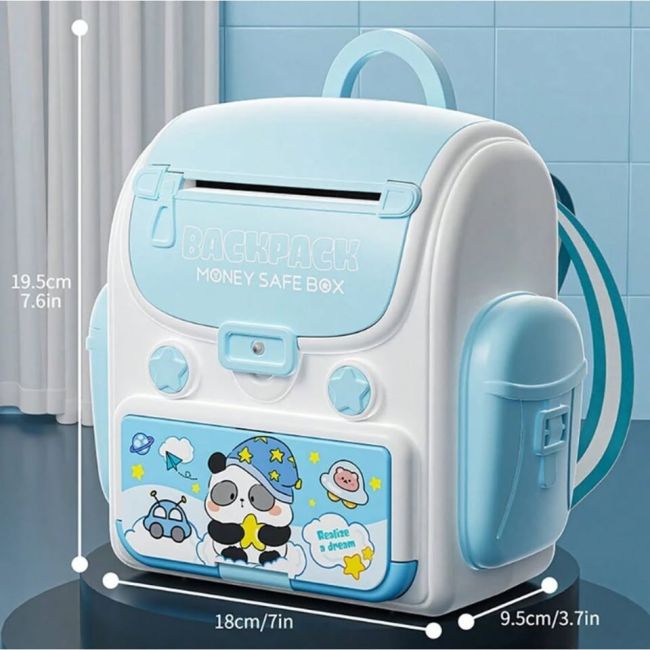 Multi-Functional Backpack Money Safe Box