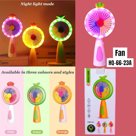 🌟 Mini LED Fan with Night Light 🌟