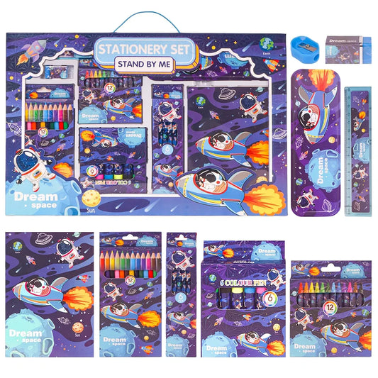 Space Theme Stationery Kit – 41 Pcs 🚀✨