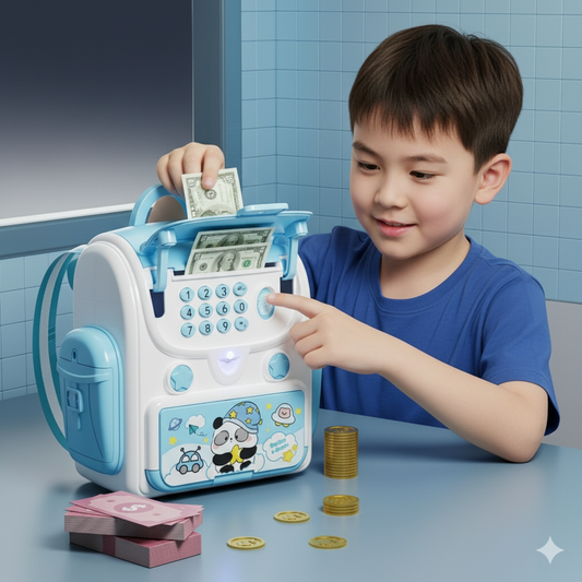 Multi-Functional Backpack Money Safe Box
