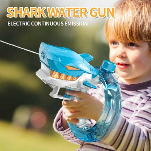 Rechargeable Electric Shark Water Gun Toy