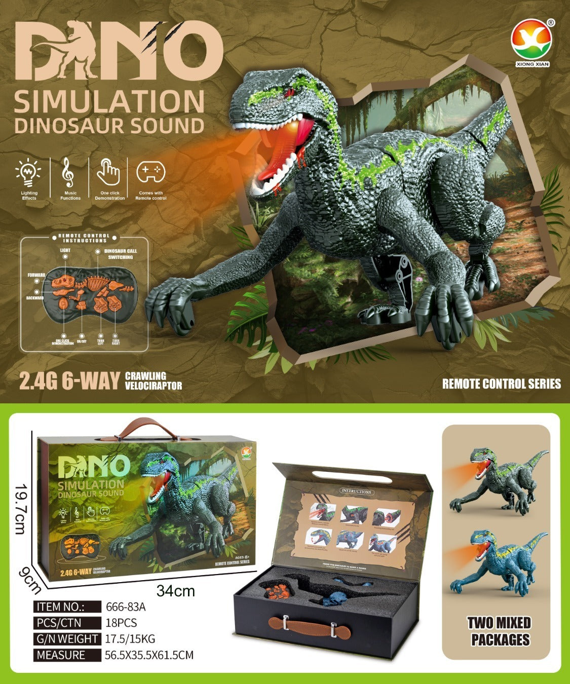 DINO Simulation Dinosaur Sound