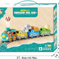 Electric train set, floating train toy with music, lights and tracks,