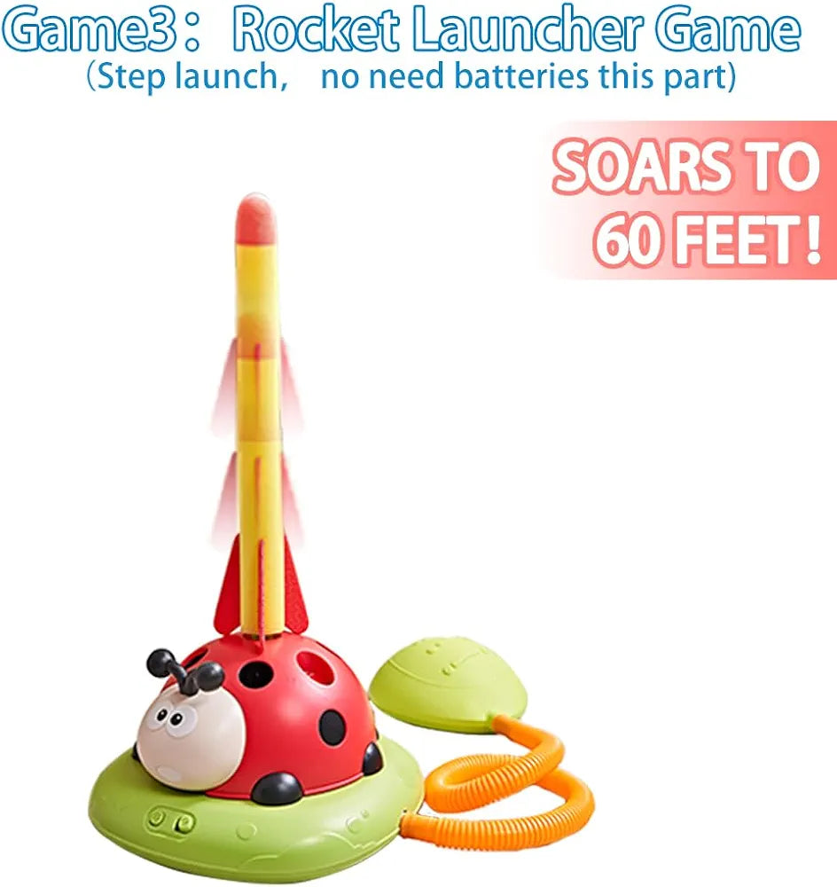 3 in 1 Exercise Ladybug Jump & Spin Game –