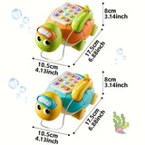🐢 Turtle Shape Baby Pull Toy Phone 🐢