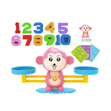 Monkey Balance Toy with Numbers