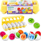 Matching Eggs – Cognitive Shape & Color Pairing Toy
