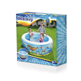 Bestway Inflatable Play Pool 3-Ring 1.96mx53cm 51122