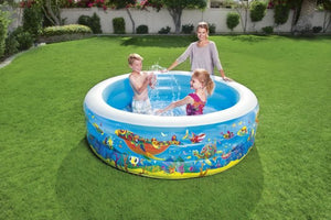 Bestway Inflatable Play Pool 3-Ring 1.96mx53cm 51122