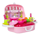 COOK KITCHEN PINK LITTLE CHEF SET