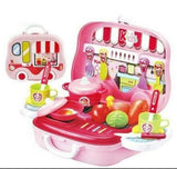 COOK KITCHEN PINK LITTLE CHEF SET