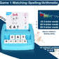 Educational Game -2in1, Matching Letters and Arithmetic,