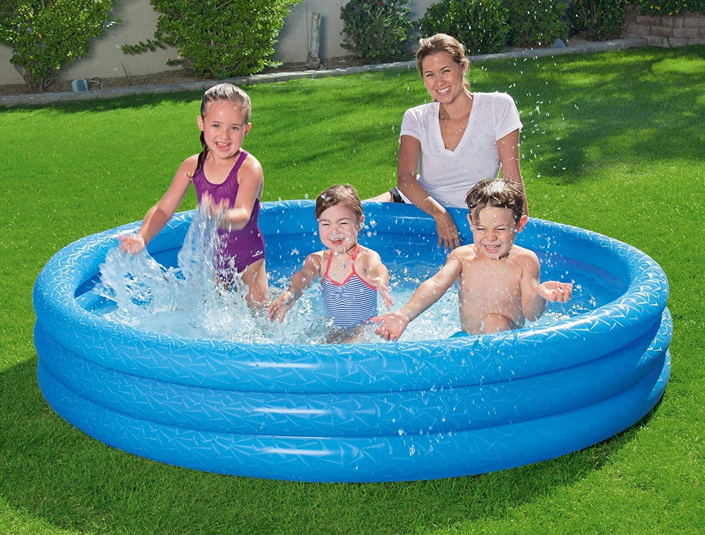 Bestway 51027 Paddling Pool 3 Ring 183 x 33 cm