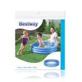 BESTWAY INFLATABLE PLAY POOL 1.22 M X 25 CM - 51025